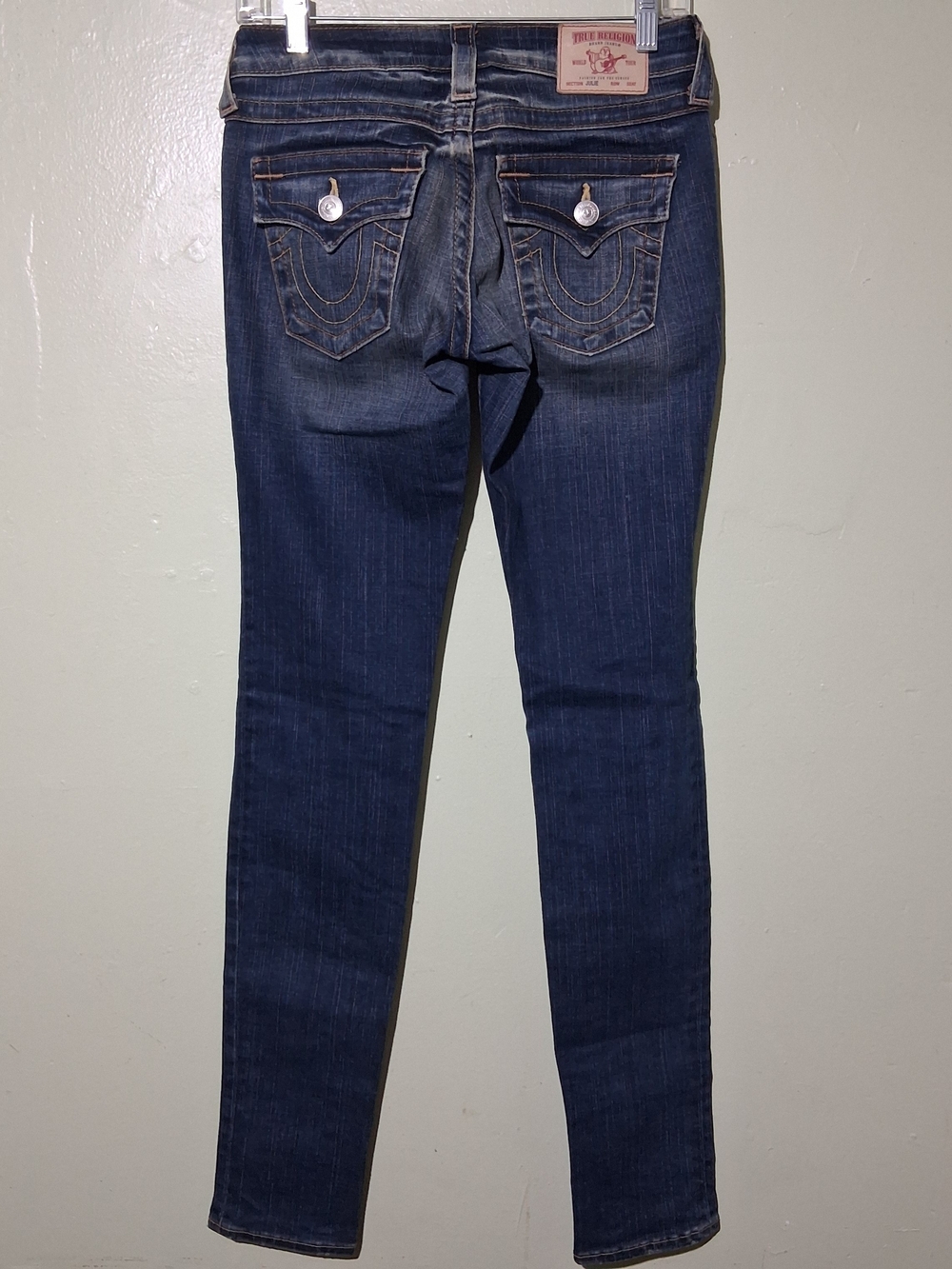 True Religion Women's Dark Blue Skinny Jeans